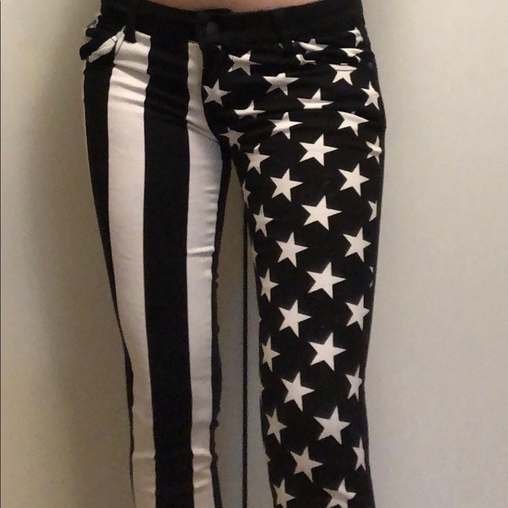@Stars and stripes jeans
